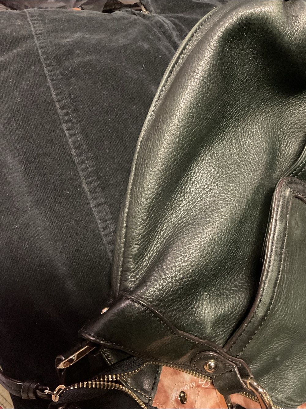 B Makowsky Textured Leather Satchel Handbag Crossbody Shoulder Bag Tote M470 - Picture 12 of 12